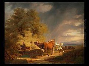 Das Aufziehende Gewitter by Friedrich Johann Voltz