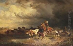 Aufziehendes Gewitter.