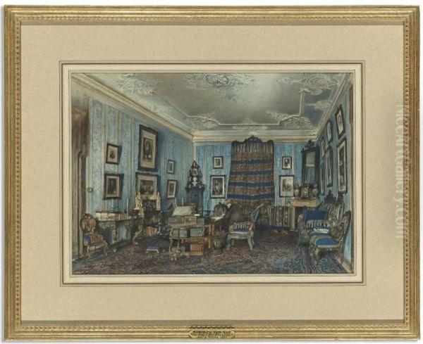 The Study Of Lord Bloomfield, Ambassador To Vienna - view 1