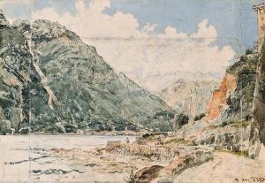 Riva Am Gardasee by Rudolf Ritter von Alt