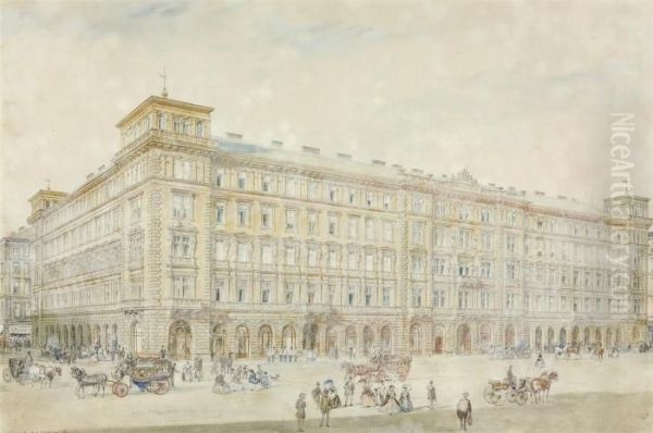Opernhof, Vienna - view 1