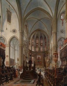 Veduta Della Basilica Di Santa Maria Gloriosa Dei Frari by Rudolf Ritter von Alt