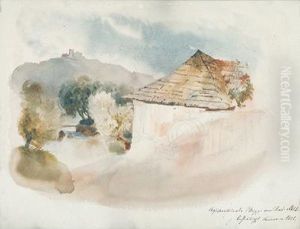 A Motif From Hinterbruhl by Rudolf Ritter von Alt