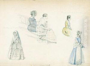 Five Studies Of Female Figures Five Studies Of Female Figures