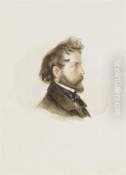 Portrait Of A Young Man With Beard - view 1