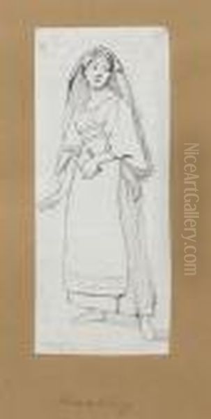 Girl In Festive Costume - view 1