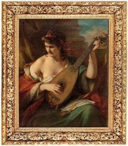 Madchen Mit Mandoline