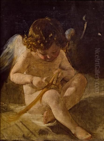 Ludmilla Amerling Als Bogenschnitzender Amor - view 1