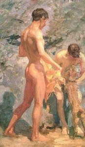 Boys Bathing, 1912 by Henry Scott Tuke