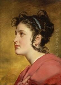 Bildnis Eines Jungen
Madchens by Friedrich Ritter von Amerling