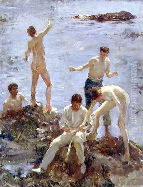 Boys Bathing, 1907 - view 1