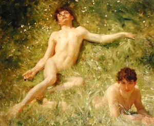The Sunbathers by Henry Scott Tuke