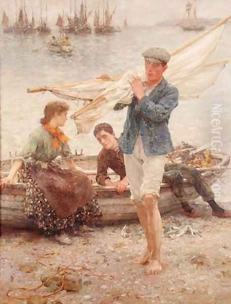 Return from Fishing, 1907 - view 1