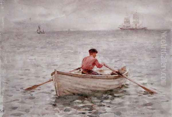 The Waterman and His Boat, 1921 - view 1