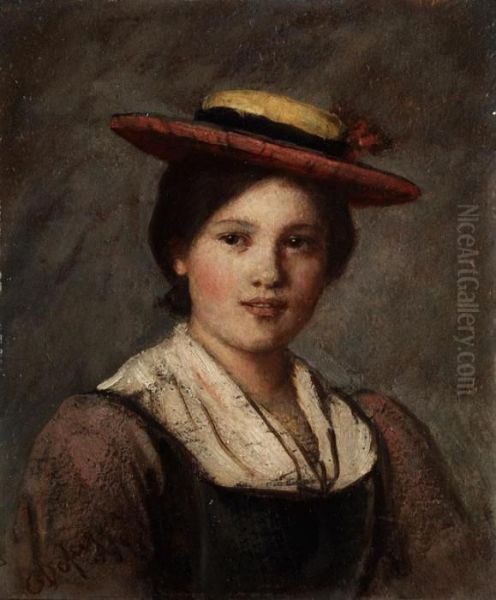 Tiroler Dirndl Mit Strohhut - view 1