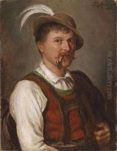 Young Boy In Sunday Attire