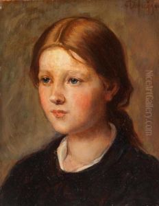 Tiroler Madchen by Franz Von Defregger