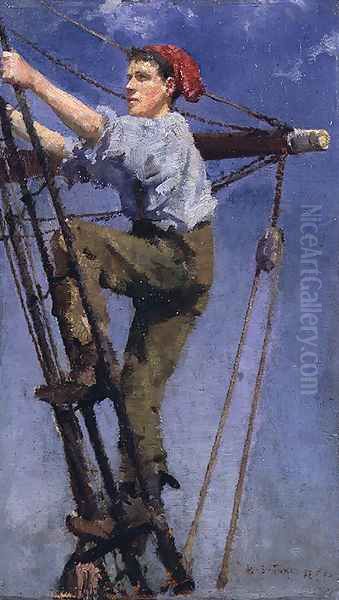 Going Aloft, c.1886 - view 1