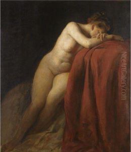 Madchenakt Mit Rotem Tuch (nude With Red Drape) Madchenakt Mit Rotem Tuch (nude With Red Drape)