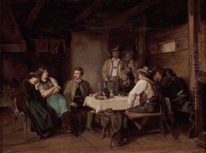 Der Salontiroler by Franz Von Defregger