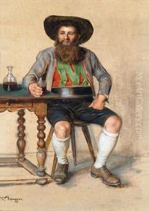 Ritratto Di Andreas Hofer by Franz Von Defregger
