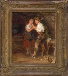 Das Malheur by Franz Von Defregger