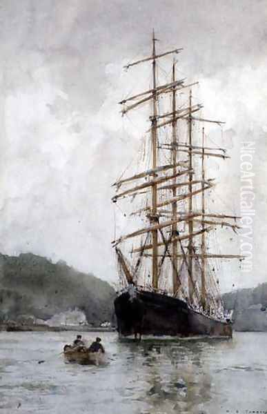 The Ponape off King Harry Ferry, 1914 - view 1