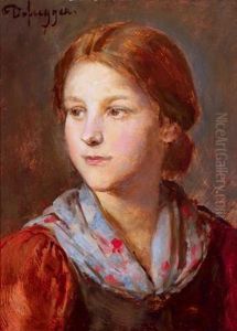 Ragazza Vestita Alla Tirolese