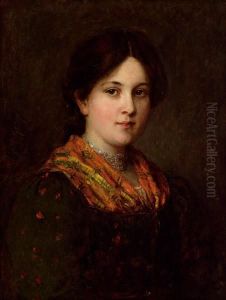 Dirndl by Franz Von Defregger