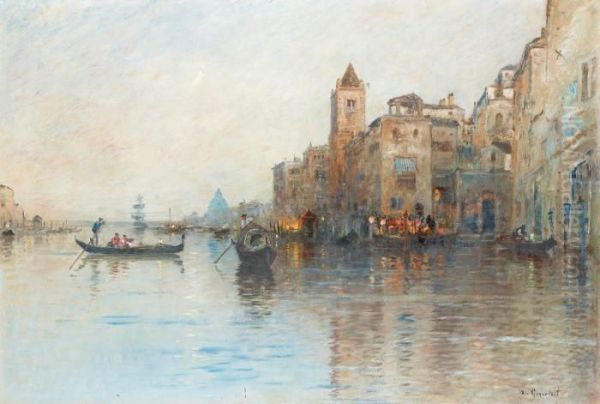 Venetian Canal Scene - view 1