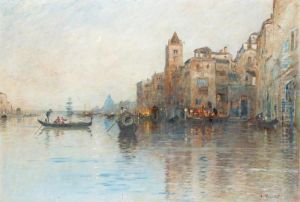 Venetian Canal Scene Venetian Canal Scene