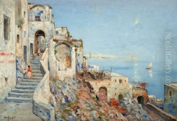 Italian Coastal Scene - view 1