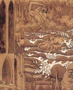 Le Passeur d'eau by Jan Toorop