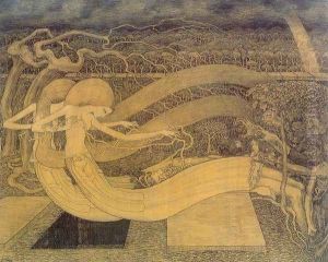 O Grave, Where Is Thy Victory? 1892 by Jan Toorop