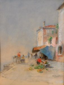 Motiv Fran Venedig by Wilhelm von Gegerfelt