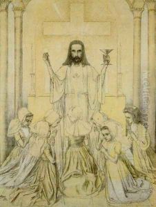 Christus Eucharisticus by Jan Toorop