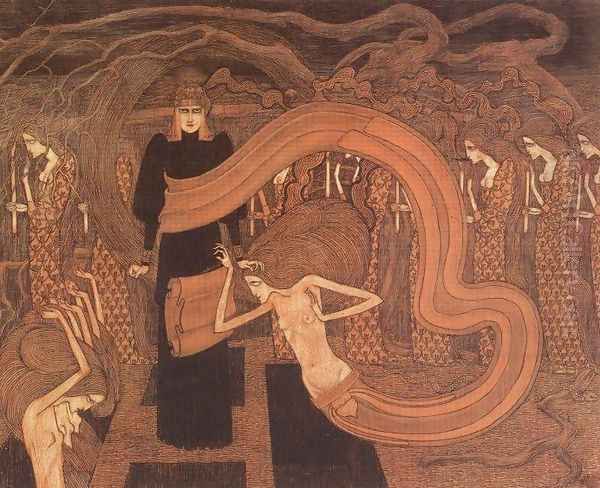 Fatality, 1893 by Jan Toorop