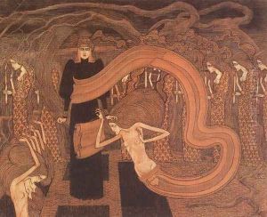 Fatality, 1893 by Jan Toorop