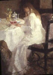 At the Breakfast Table by Jan Toorop