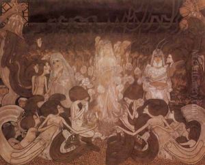 The Three Fiancees by Jan Toorop