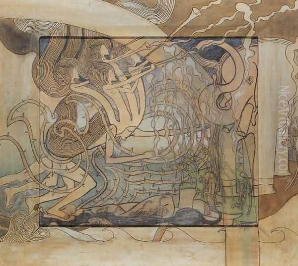 Rise, with opposition, of modern art - view 1