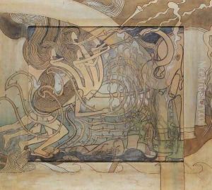 Rise, with opposition, of modern art by Jan Toorop