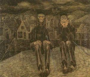 Les Calvinistes de Catwijck by Jan Toorop
