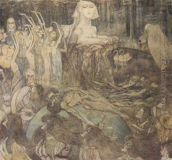 The Sphinx by Jan Toorop