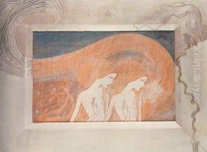 Two Women by Jan Toorop
