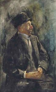 A portrait of a man