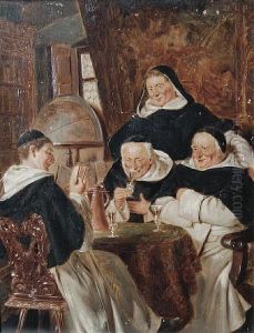 A Merry Reading by Eduard Von Grutzner