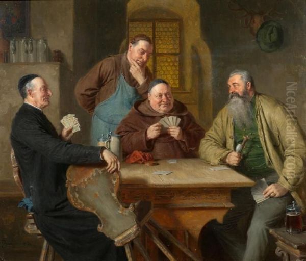 Hunter, Monk And Cardinal Playing Cards. 1905 - view 1