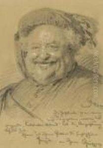 Falstaff. by Eduard Von Grutzner
