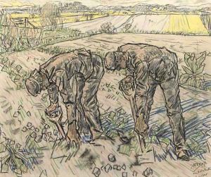 The Labourers by Jan Toorop